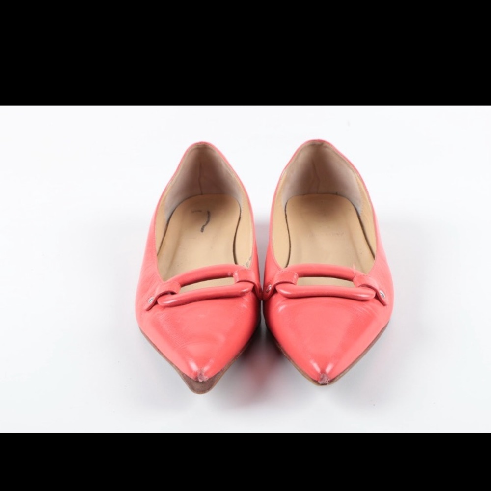 Salmon pink J. Crew flats size 8